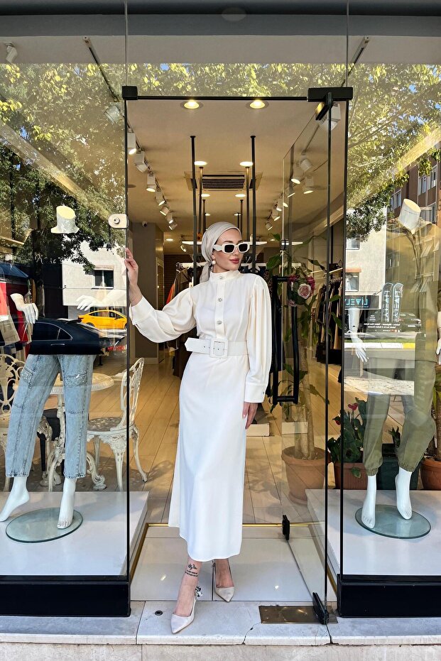 SİDSGN5903 SİDESİGN ELBİSE - 4