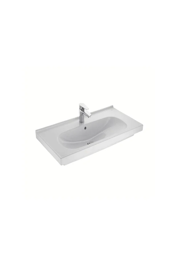 Basıcs 65x45cm Etajerlı Lavabo - 1