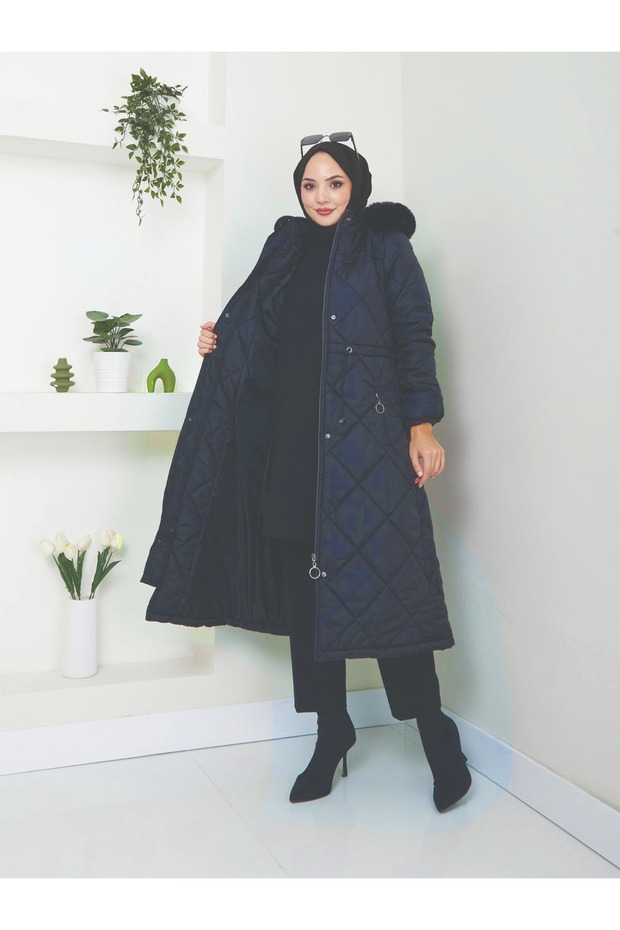 سترة منتفخة مقاس كبير - 2