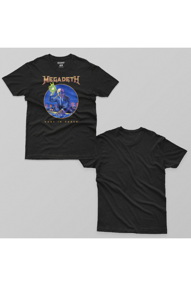 تي شيرت رجالي من Megadeth Rust In Peace