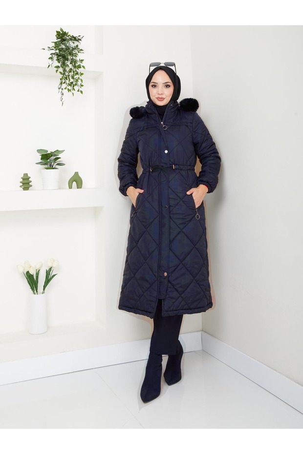 سترة منتفخة مقاس كبير - 1