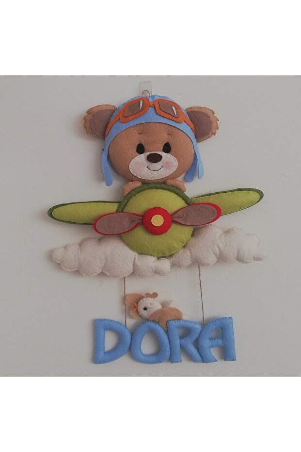 Ayıcık Temalı Kapı Süsü - 1