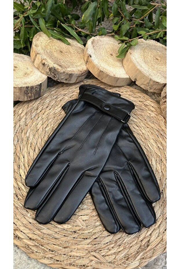 Suni Deri eldiven kışlık - 1