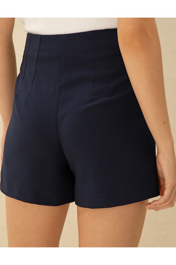 Lacivert Regular Fit Bermuda Şort 50282332-VR033 - 6