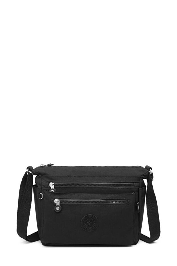 Krinkıl Black Women's Crossbody Bag Smk 1238