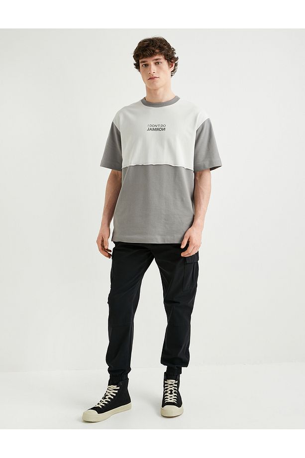 Jogger Pantolon Kargo Cepli Beli Bağcıklı - 2