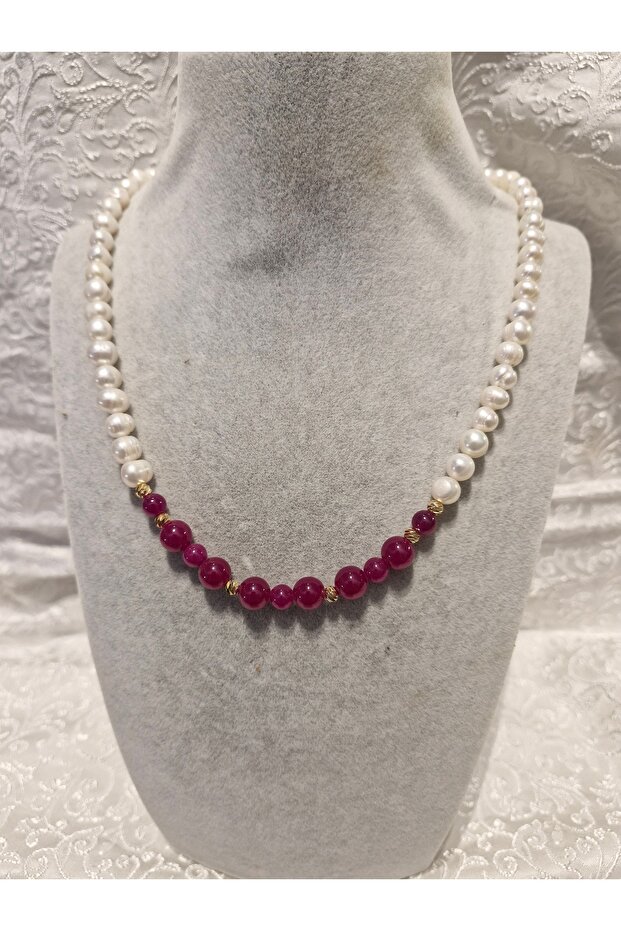 Kolye,Yakut,Inci - 2