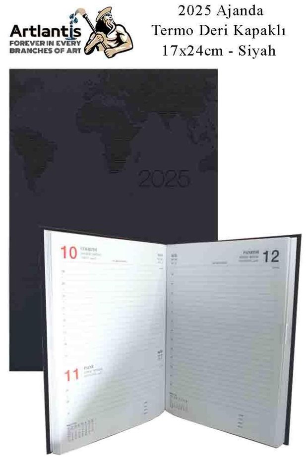 2025 Agenda Hardcover Thermo Cover 1 Piece 17x24 cm Agenda 2025 Lined Agenda Daily Planner Thermo Cover