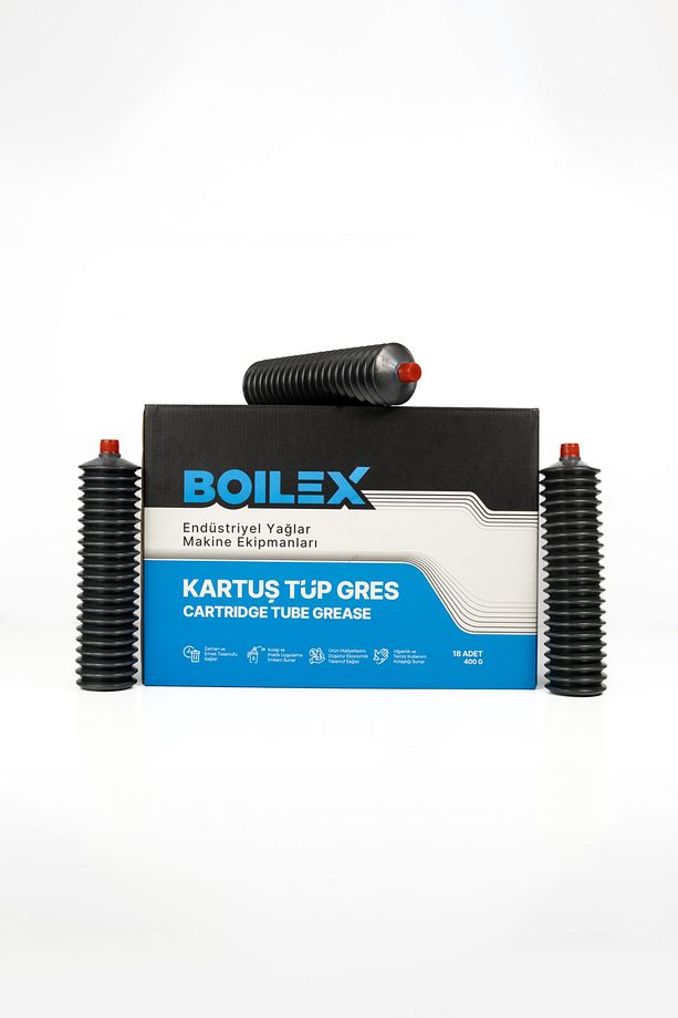 Kartuş Tüp Gres Yağı – Siyah Moly2 - 18 Adet X 400 G - 4
