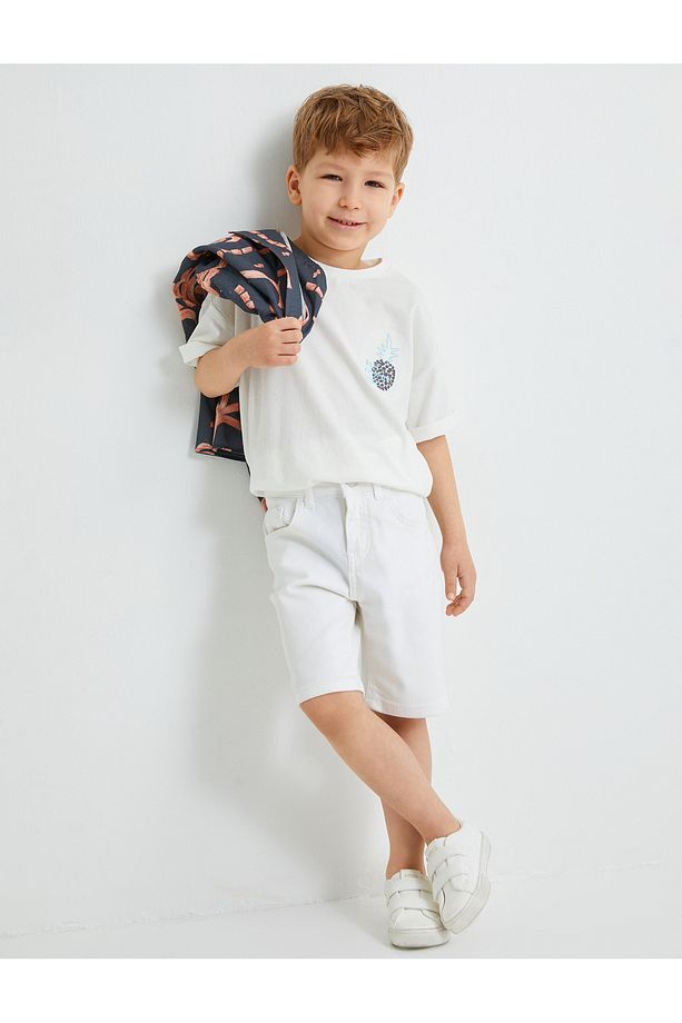 Kot Şort Cepli Pamuklu - Slim Fit - 2
