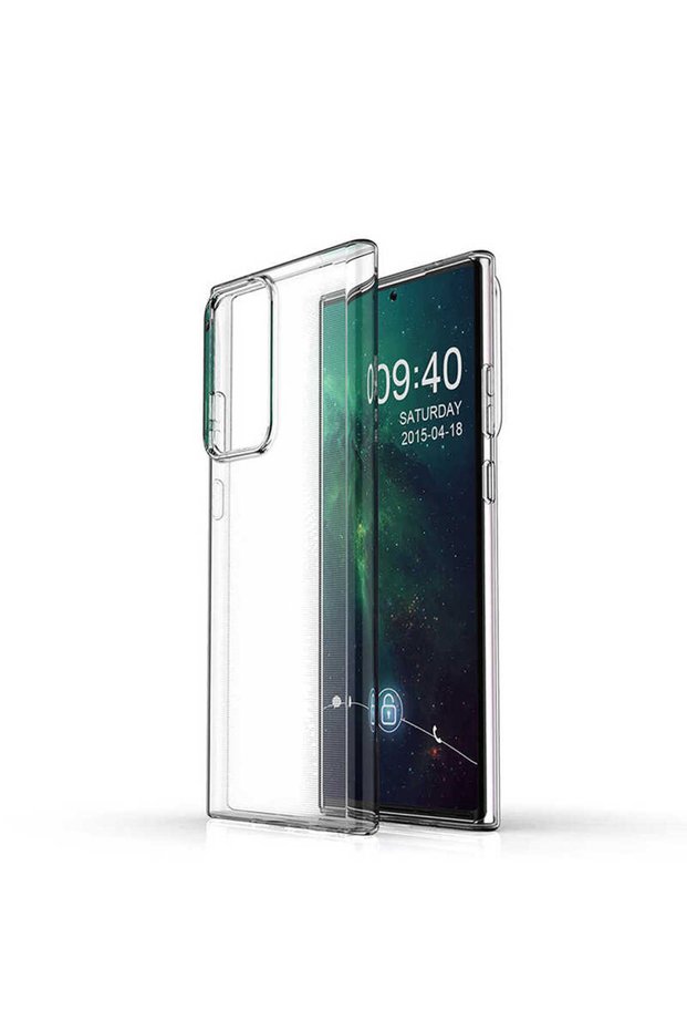 Galaxy Note 20 Ultra - Case Transparent Soft Slim Fitt Super Silicone Cover - Transparent