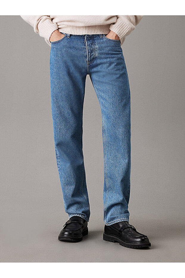 Erkek Standard Straight Jean Pantolon - 1
