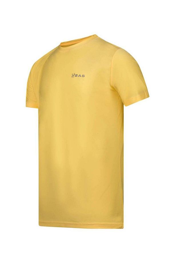 Capri Sıfır Yaka Sarı T-shirt - 3