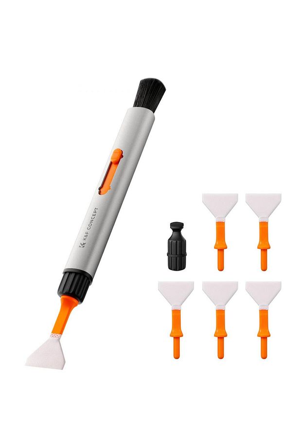 Değiştirilebilir Sensör Temizlik Seti ( Full Frame Uyumlu ) Kalem + Slikon Kafa + Başlık - 3