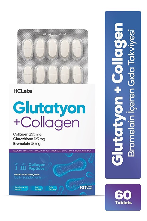 Glutatyon+Collagen 60 Tb. - 1