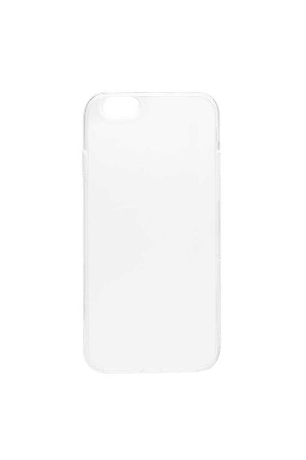 iPhone 6 - Case Transparent Soft Slim Fitt Super Silicone Cover - Transparent