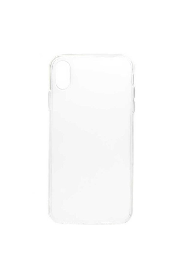 iPhone XS Max 6.5 - Case Transparent Soft Slim Fitt Super Silicone Cover - Transparent