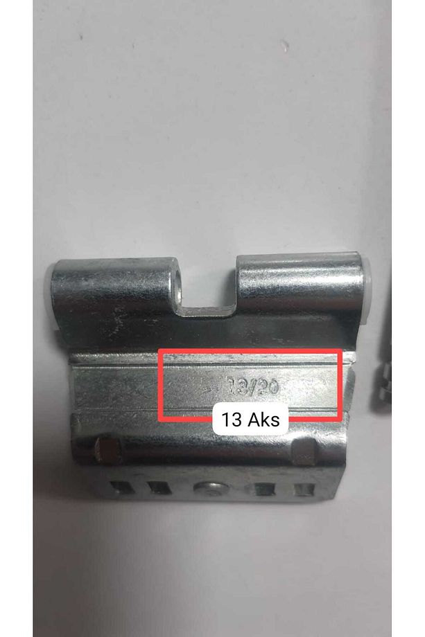 13 Aks Çift Açılım Vasistas Kapı ve Pencere Üst Menteşe Seti (Açıklamayı Mutlaka Okuyunuz) - 3