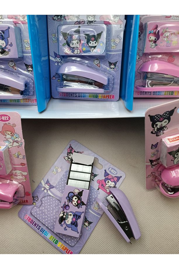 Sanrio Kawai Kromi My Melodi I Zımba Seti Zımba Makinesi Ve Zımba Teli Hediyelik 1adet - 4
