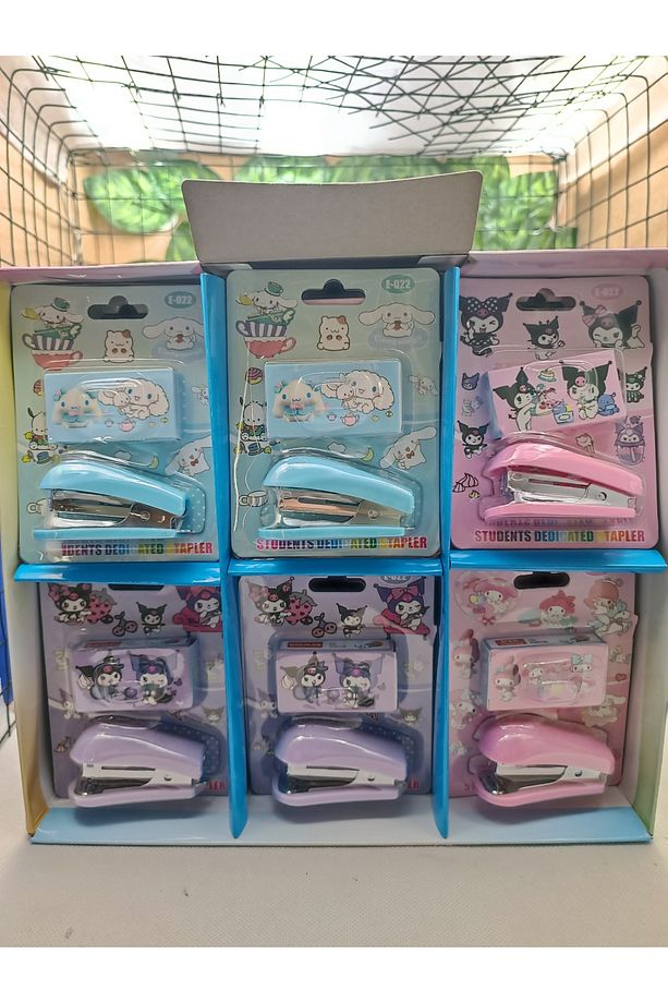 Sanrio Kawai Kromi My Melodi I Zımba Seti Zımba Makinesi Ve Zımba Teli Hediyelik 1adet - 3