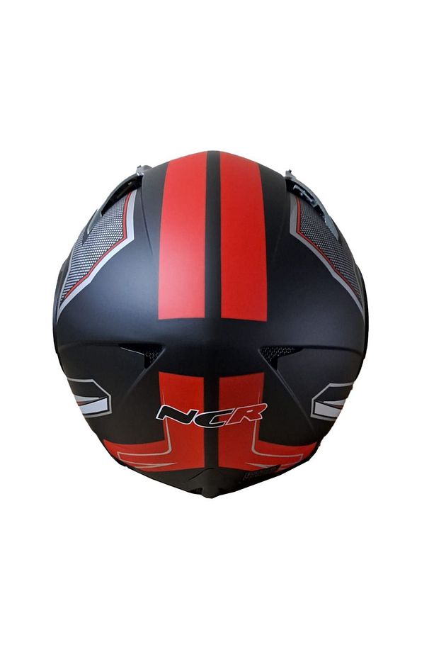 Çene Açılır Kask Kırmızı Ece Belgeli - 8