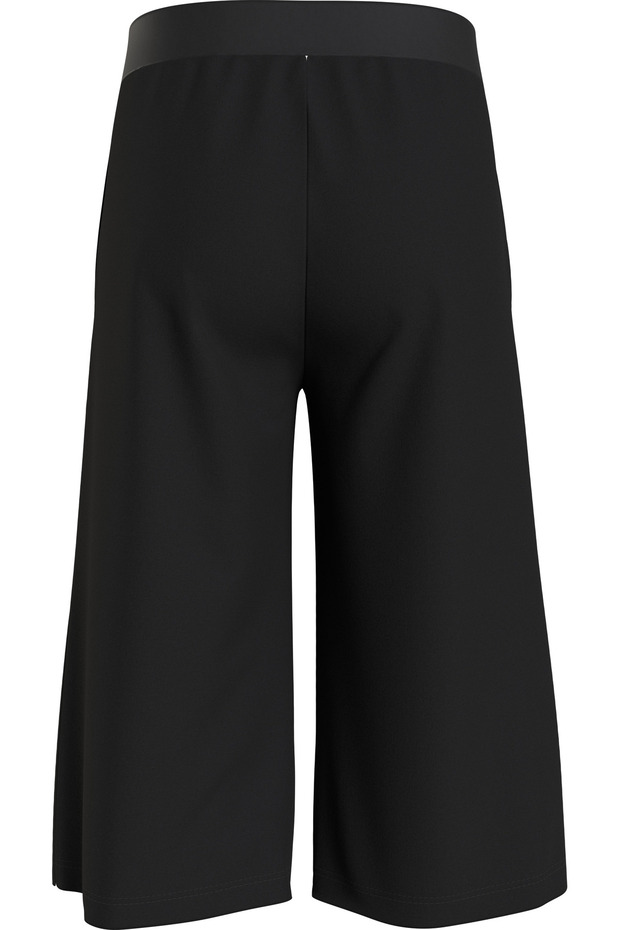 بنطال كابري بحزام خصر مطبوع عليه الأحرف الأولى - 2