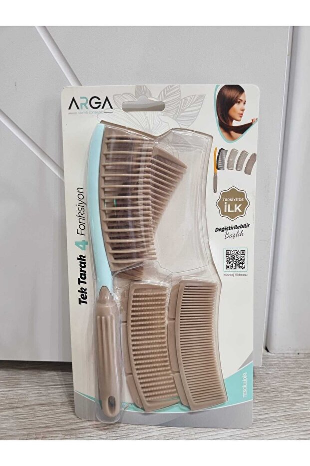 مشط ذو 4 رؤوس قابل للانحناء - 4