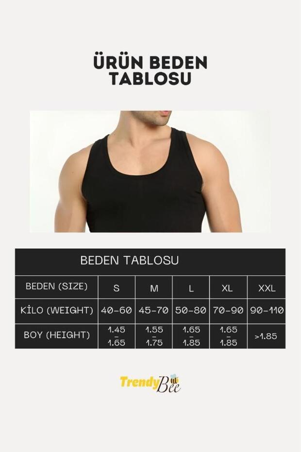 Bărbați Basic Bumbac Premium Classic Atlete Pachet 3 - 5