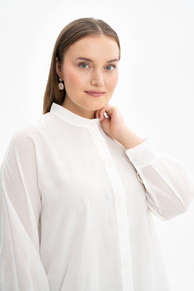 Etek Ucu Nakışlı Kap - 4