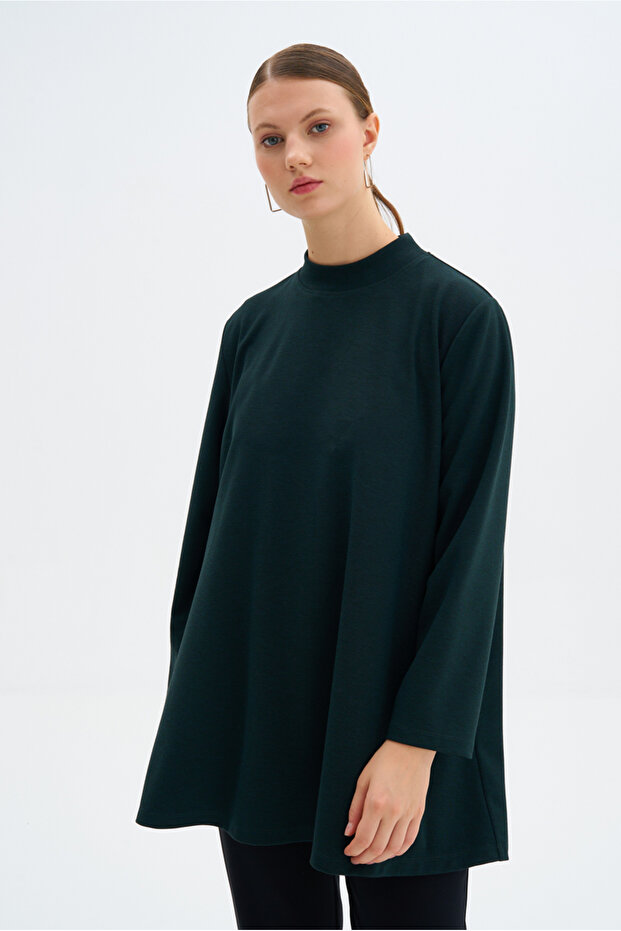 Bisiklet Yaka Bluz - 2