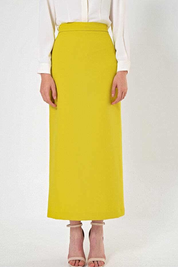 Kadın Sarı Etek - 4