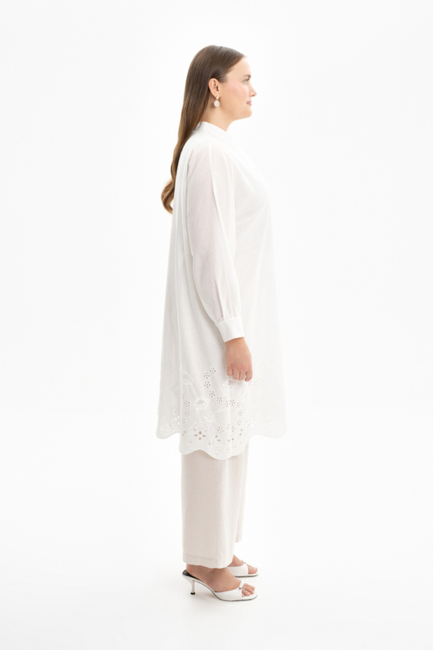 Etek Ucu Nakışlı Kap - 2