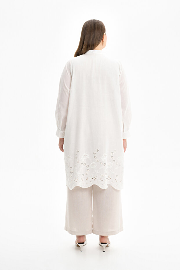 Etek Ucu Nakışlı Kap - 3