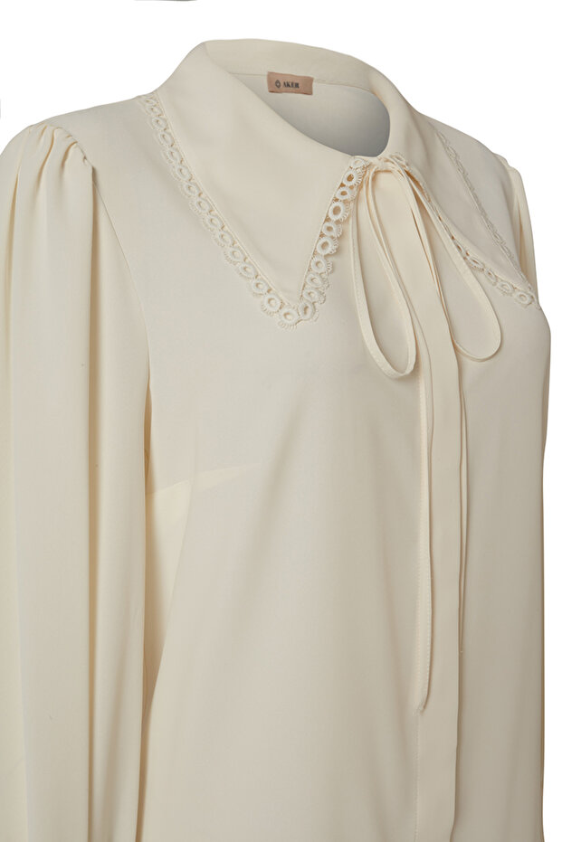 Güpür Detaylı Tunik - 2