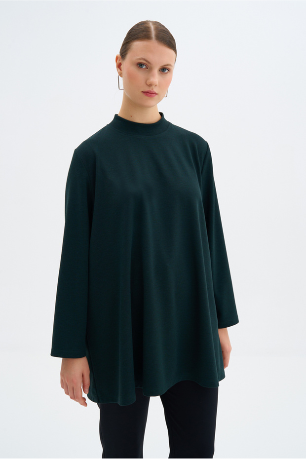 Bisiklet Yaka Bluz - 4