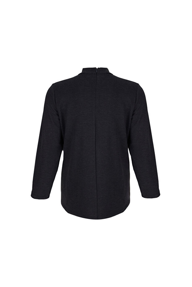 Bisiklet Yaka Bluz - 3