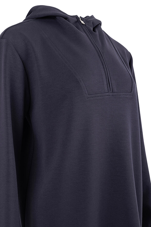 Kapüşonlu Spor Sweat - 3