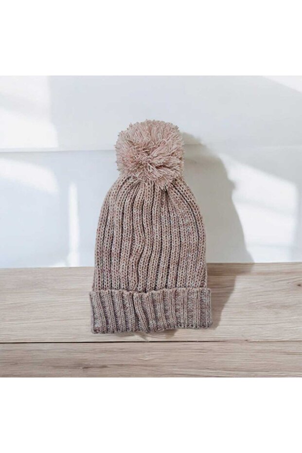 Tek Ponponlu Triko Bere - 2