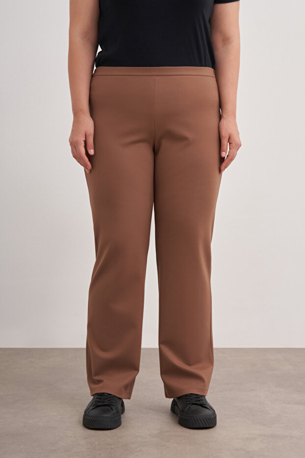 3648112 Örme Rahat Kesim Pantolon - 2