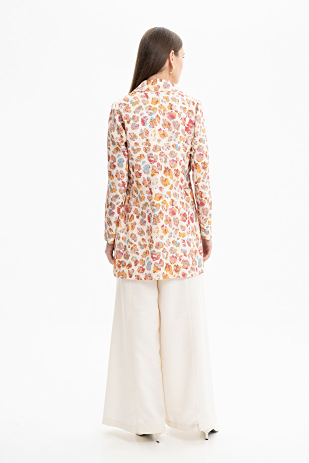 Desenli Ceket - 4