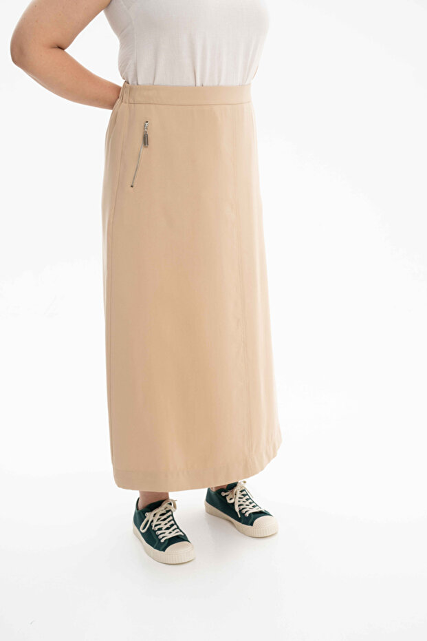 Fusta cu fermoar lateral - 4