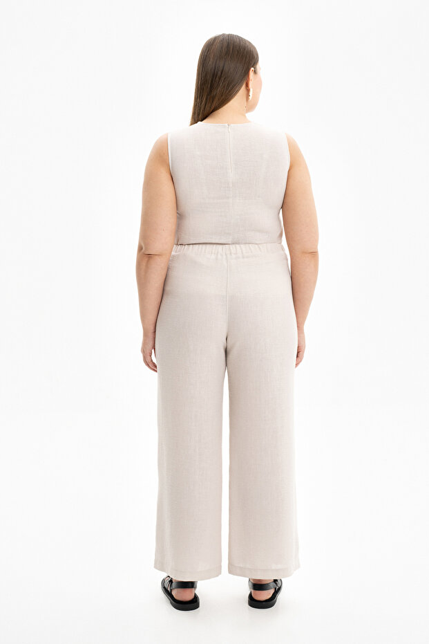 بنطلون أساسي فضفاض - 3