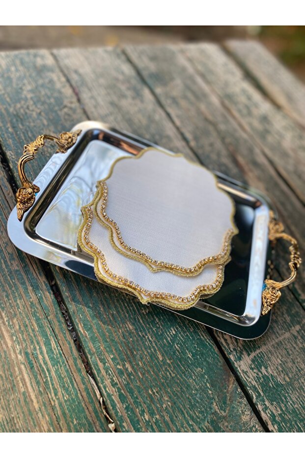 Sunum Peçetesi Taşlı 2 Li - 2