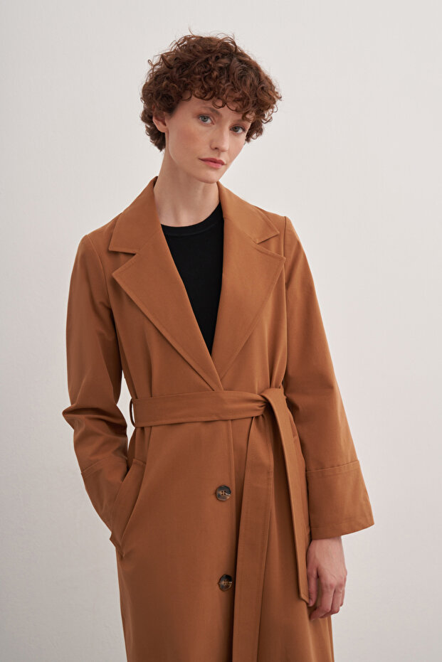 7166111 Mono Kapama Pardösü - 4