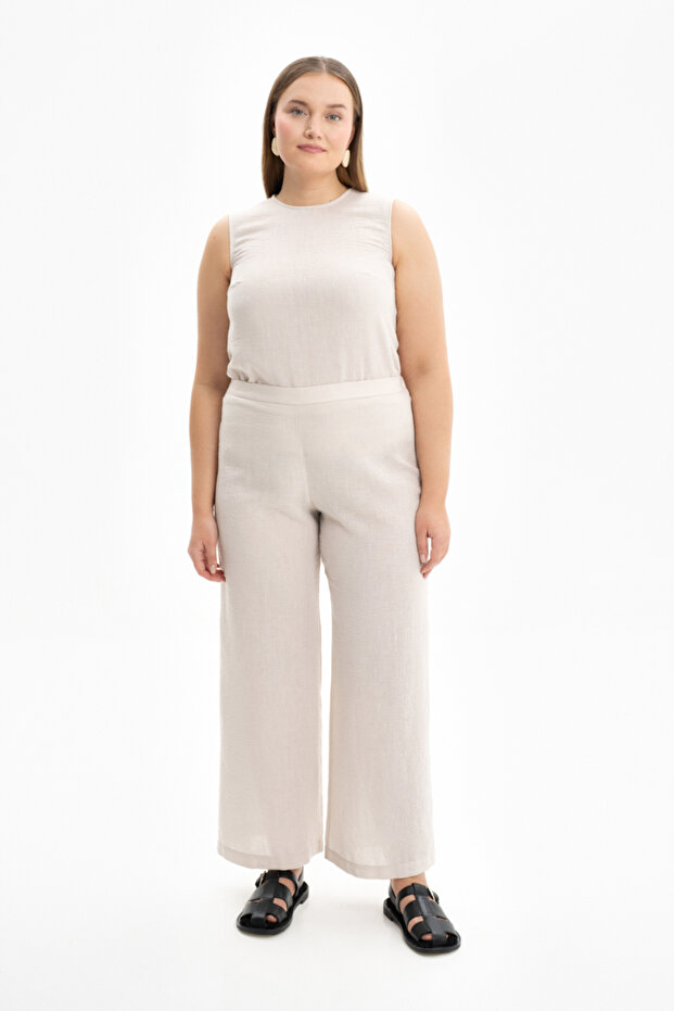 بنطلون أساسي فضفاض - 1