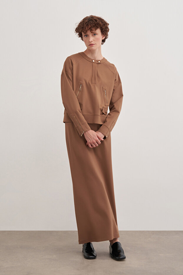 Örme Kalem Etek - 3