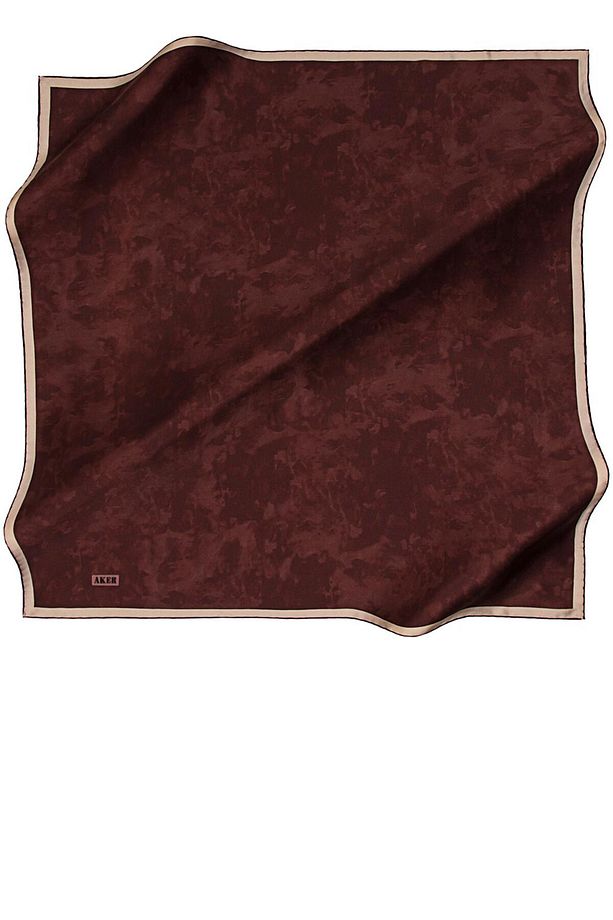 Fırça Desenli 90x90 Ipek Tivil Eşarp - 1