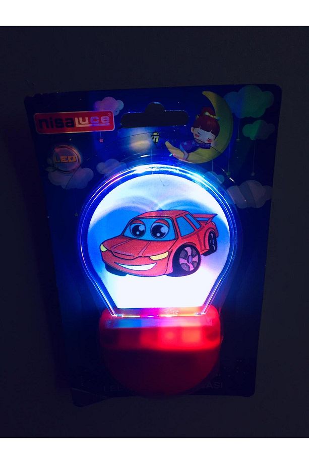 Çocuk Ledli Gece Lambası /Şimşek McQueen - 3
