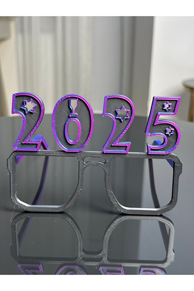 New Year 2025 Christmas Glasses Christmas Ornament