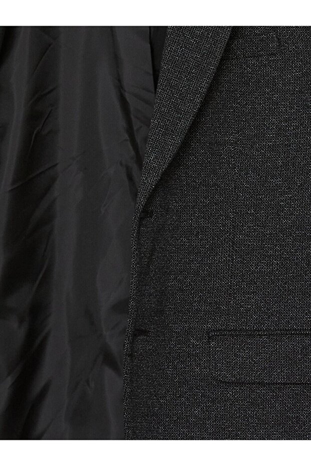 LCWAIKIKI Formal Dar Kalıp Erkek Blazer Ceket - 7